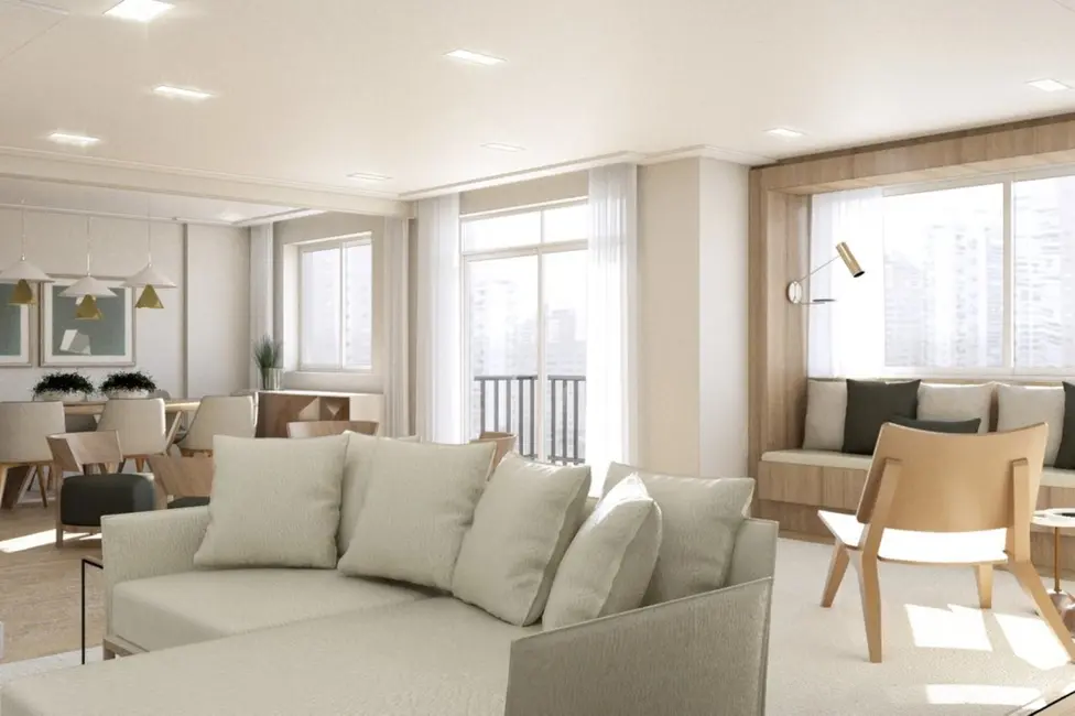 Apartamento com 4 quartos à venda, 167m2 em Moema, São Paulo - SP - imagem 4 Foto 4 de Apartamento com 4 quartos à venda, 167m2 em Moema, São Paulo - SP