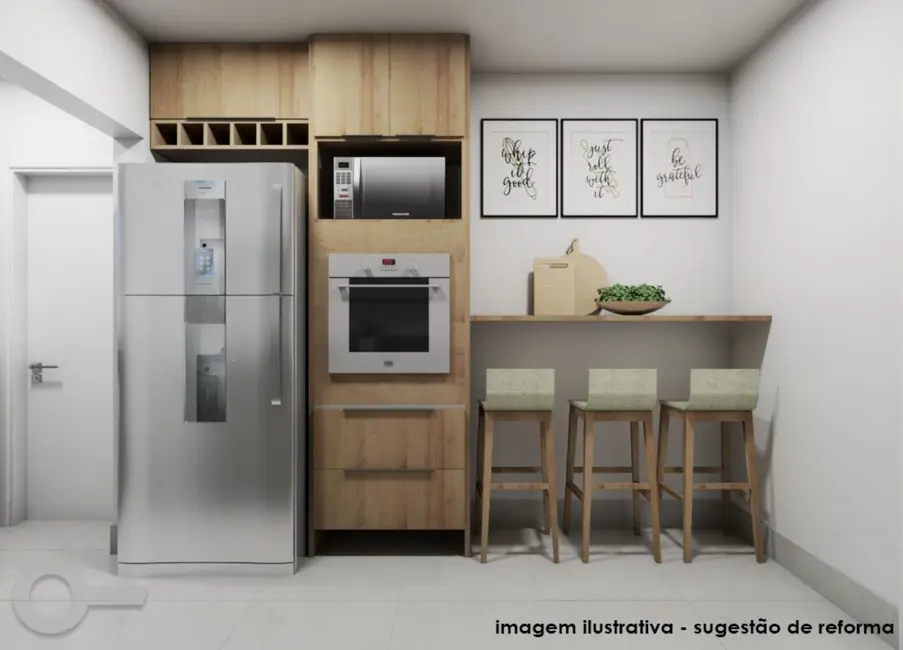 Foto 4 de Apartamento com 2 quartos à venda, 60m2 em Moema, São Paulo - SP