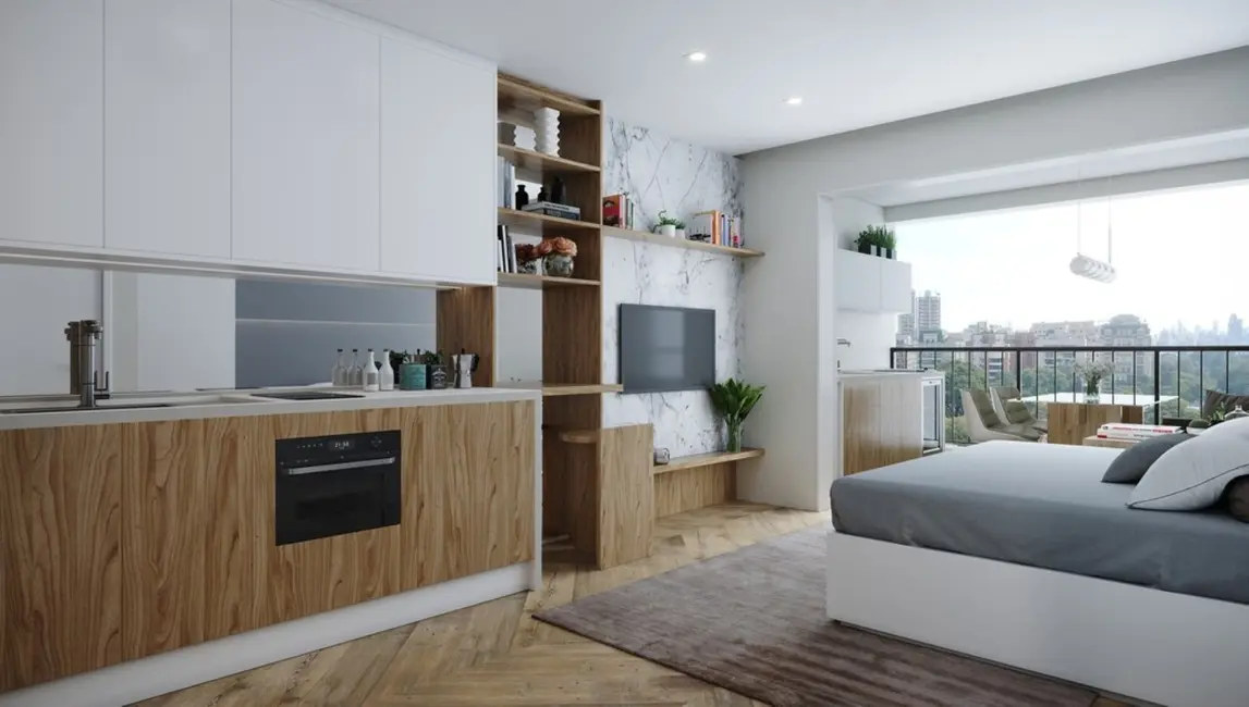 Foto 5 de Loft / Flat com 1 quarto à venda, 33m2 em Vila Mariana, São Paulo - SP