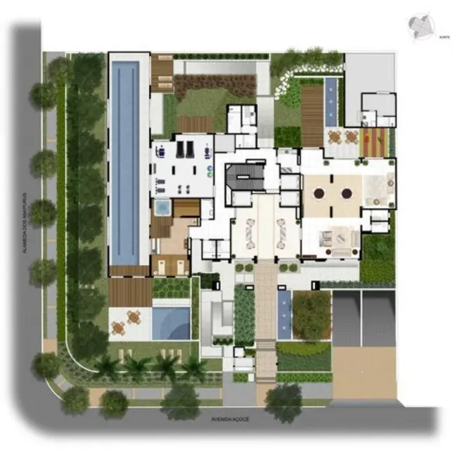 Apartamento com 4 quartos à venda, 404m2 em Moema, São Paulo - SP - imagem 8 Foto 8 de Apartamento com 4 quartos à venda, 404m2 em Moema, São Paulo - SP