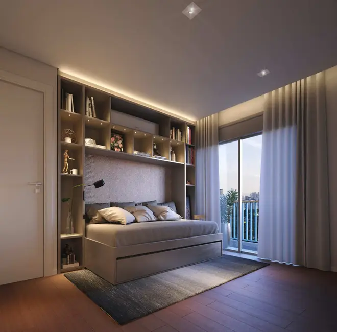 Apartamento com 1 quarto à venda, 84m2 em Moema, São Paulo - SP - imagem 9 Foto 9 de Apartamento com 1 quarto à venda, 84m2 em Moema, São Paulo - SP