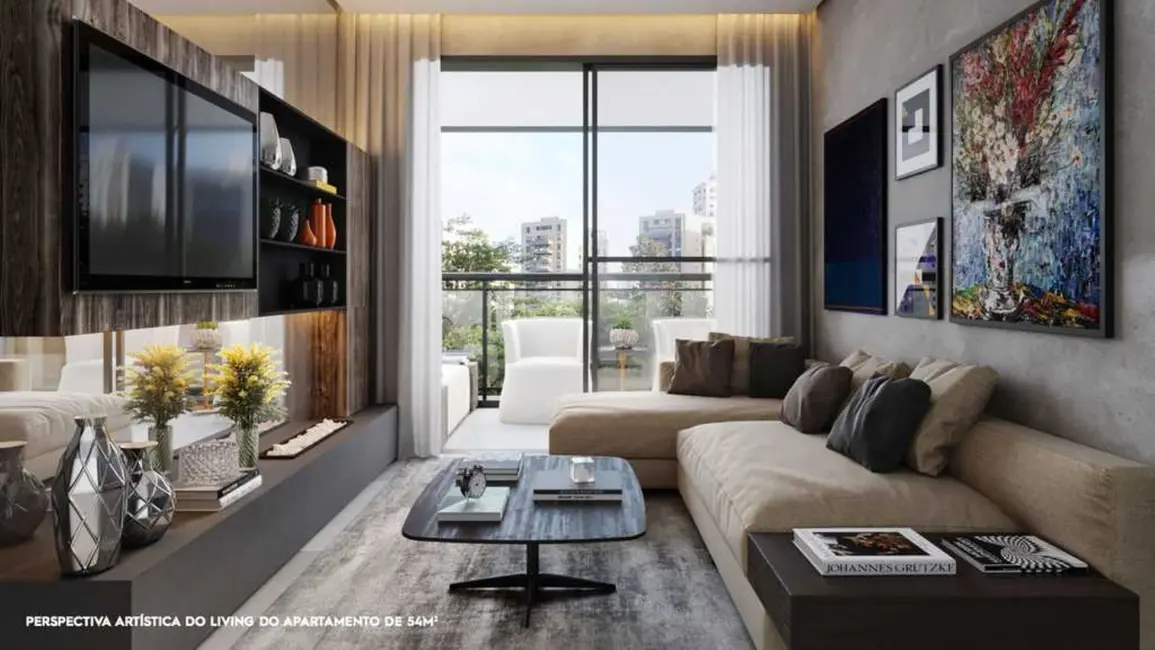 Apartamento com 2 quartos à venda, 55m2 em Moema, São Paulo - SP - imagem 4 Foto 4 de Apartamento com 2 quartos à venda, 55m2 em Moema, São Paulo - SP