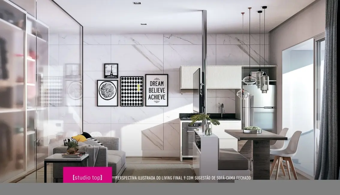 Apartamento com 1 quarto à venda, 44m2 em Moema, São Paulo - SP - imagem 6 Foto 6 de Apartamento com 1 quarto à venda, 44m2 em Moema, São Paulo - SP