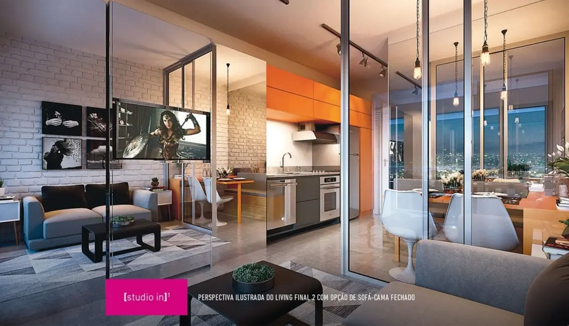 Apartamento com 1 quarto à venda, 44m2 em Moema, São Paulo - SP - imagem 5 Foto 5 de Apartamento com 1 quarto à venda, 44m2 em Moema, São Paulo - SP