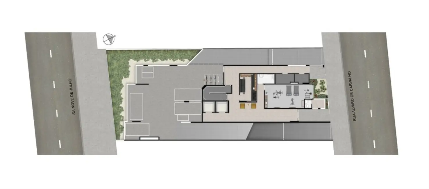 Foto 8 de Apartamento com 2 quartos à venda, 45m2 em Centro, São Paulo - SP