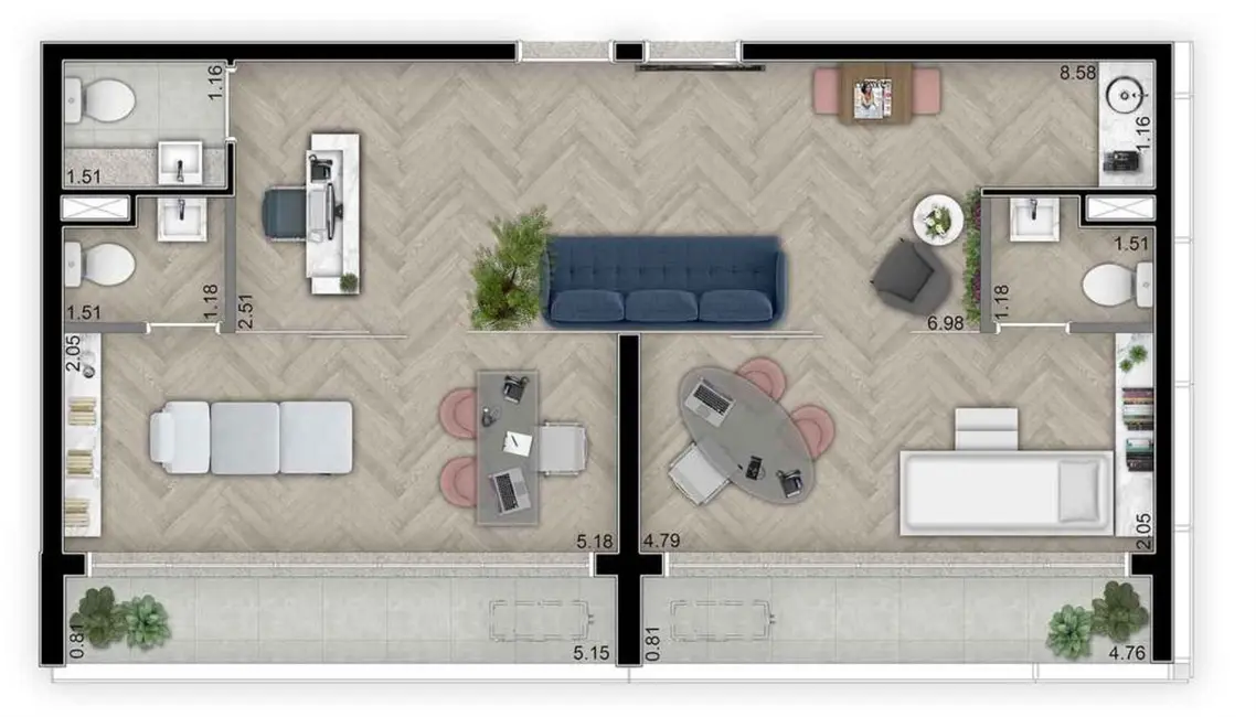 Foto 7 de Sala Comercial à venda, 29m2 em Moema, São Paulo - SP