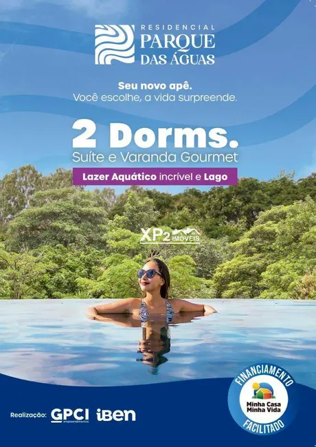 Foto 1 de Apartamento com 2 quartos à venda, 47m2 em Indaiatuba - SP