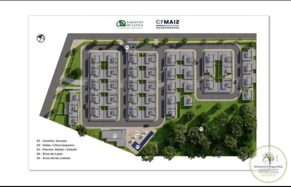 Casa de Condomínio com 3 quartos à venda, 100m2 em Aparecida De Goiania - GO - imagem 5 Foto 5 de Casa de Condomínio com 3 quartos à venda, 100m2 em Aparecida De Goiania - GO