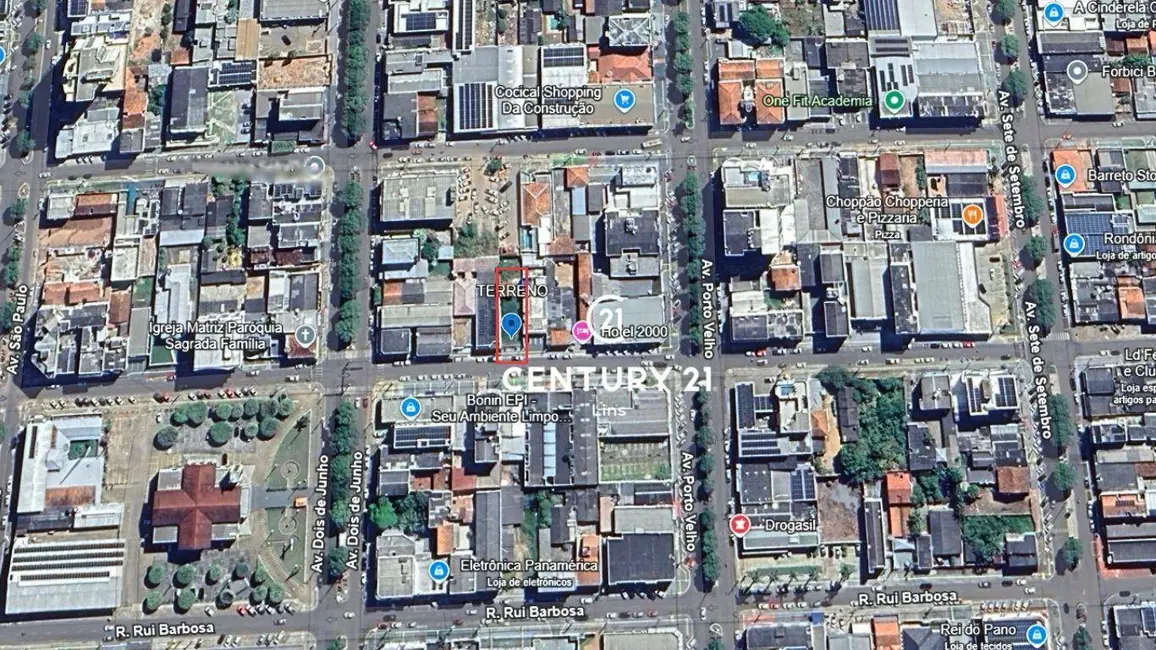 Terreno / Lote à venda, 399m2 em Centro, Cacoal - RO - imagem 4 Foto 4 de Terreno / Lote à venda, 399m2 em Centro, Cacoal - RO