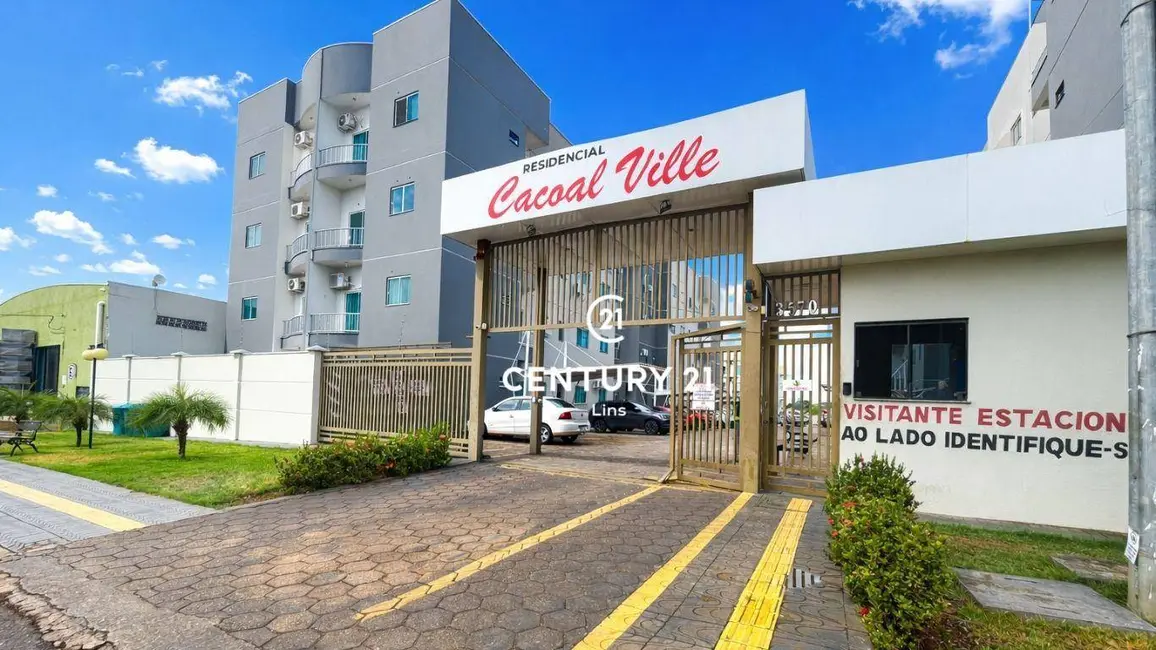 Foto 2 de Apartamento com 2 quartos para alugar, 44m2 em Floresta, Cacoal - RO