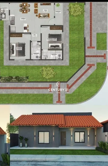 Foto 4 de Casa com 2 quartos à venda, 126m2 em Cacoal - RO