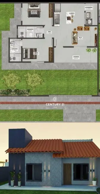 Casa com 2 quartos à venda, 126m2 em Cacoal - RO - imagem 4 Foto 4 de Casa com 2 quartos à venda, 126m2 em Cacoal - RO