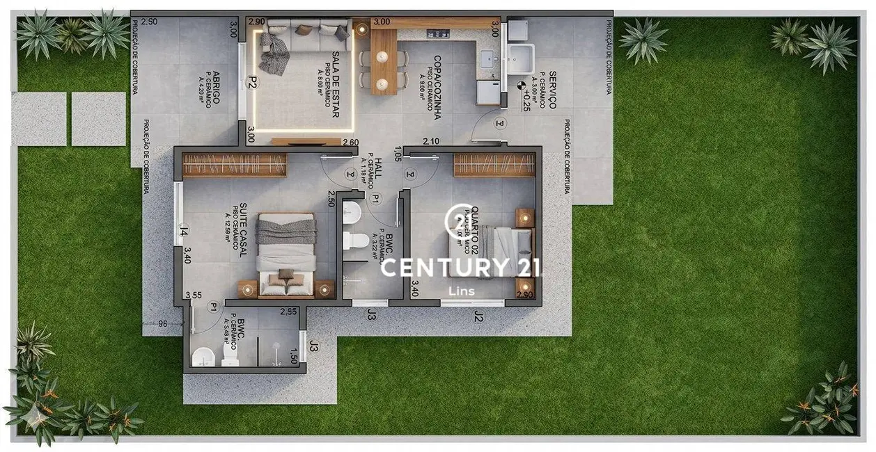 Casa com 2 quartos à venda, 202m2 em Cacoal - RO - imagem 5 Foto 5 de Casa com 2 quartos à venda, 202m2 em Cacoal - RO