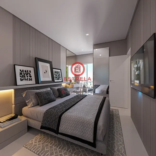 Foto 4 de Apartamento com 3 quartos à venda, 74m2 em Centro, Jacarei - SP