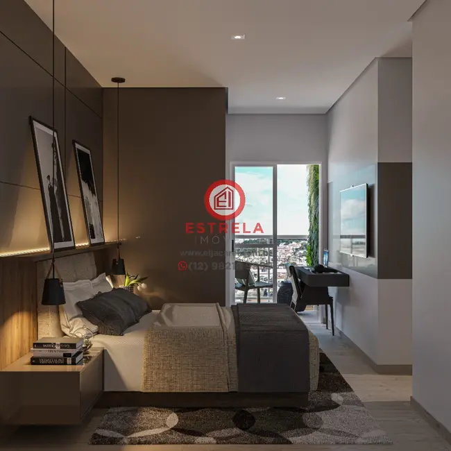 Foto 3 de Apartamento com 2 quartos à venda, 66m2 em Centro, Jacarei - SP