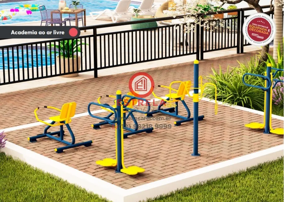 Foto 3 de Apartamento com 2 quartos à venda, 55m2 em Loteamento Jardim Sol Nascente, Jacarei - SP