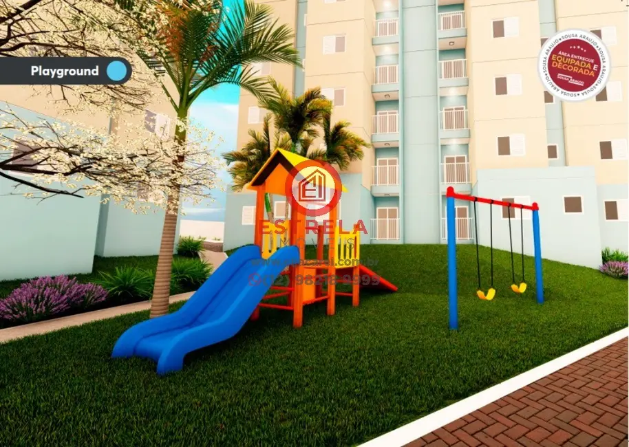 Foto 6 de Apartamento com 2 quartos à venda, 55m2 em Loteamento Jardim Sol Nascente, Jacarei - SP