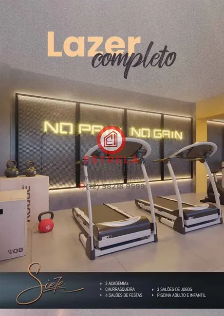 Foto 3 de Apartamento com 2 quartos à venda, 69m2 em Parque Santo Antônio, Jacarei - SP