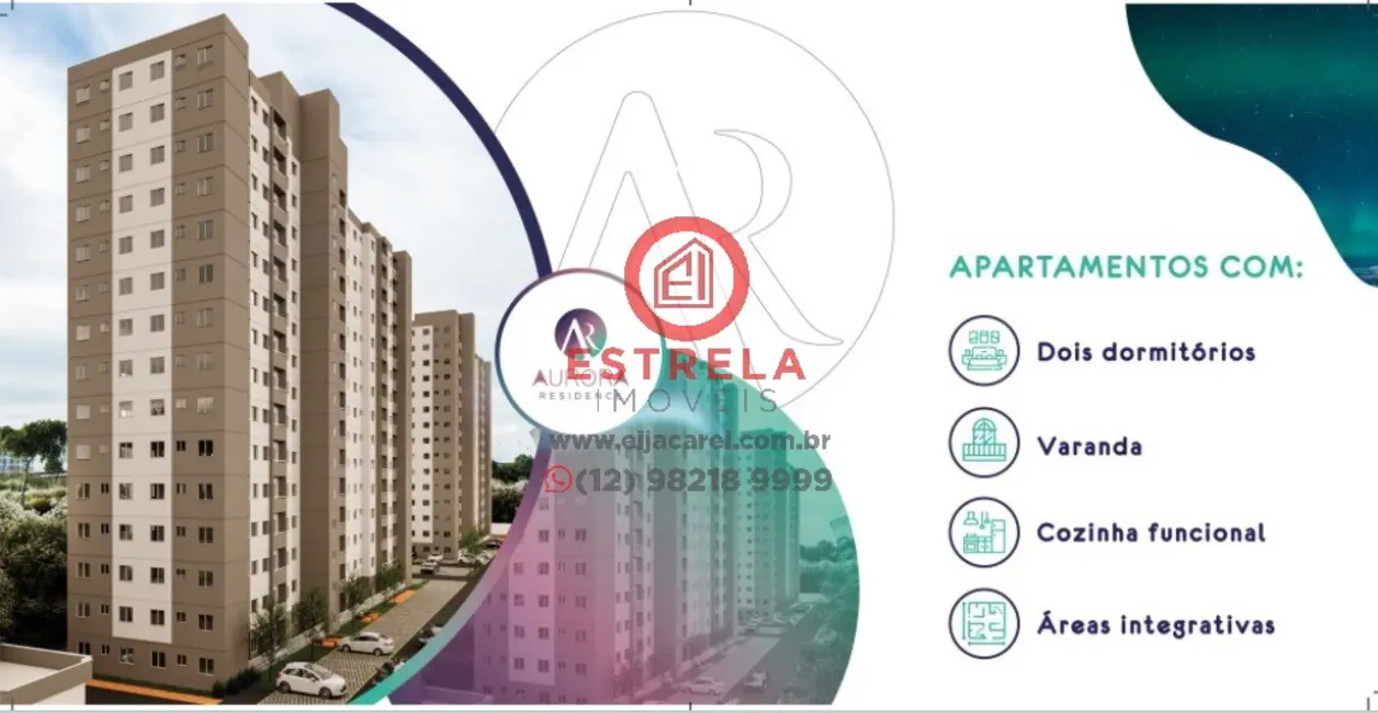 Foto 8 de Apartamento com 2 quartos à venda, 42m2 em Jardim Jacinto, Jacarei - SP