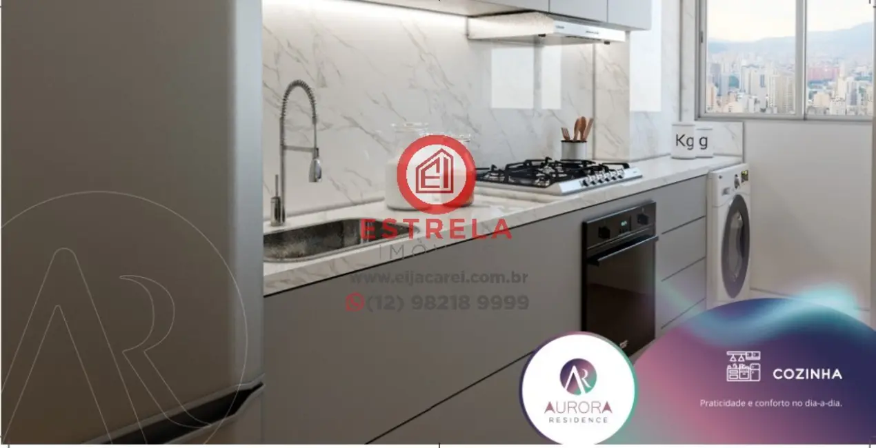 Foto 3 de Apartamento com 2 quartos à venda, 42m2 em Jardim Jacinto, Jacarei - SP