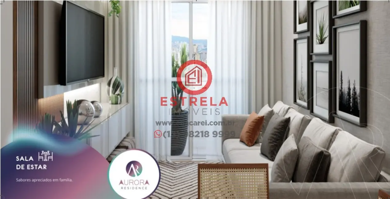 Foto 4 de Apartamento com 2 quartos à venda, 42m2 em Jardim Jacinto, Jacarei - SP