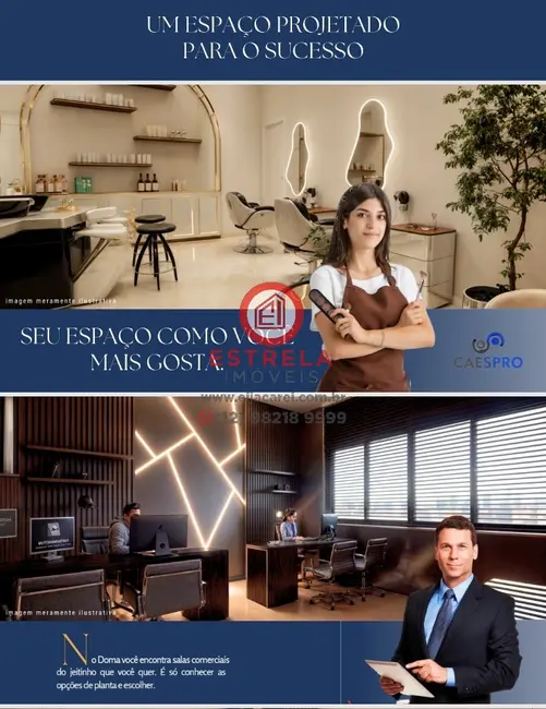 Sala Comercial para alugar, 27m2 em Loteamento Villa Branca, Jacarei - SP - imagem 4 Foto 4 de Sala Comercial para alugar, 27m2 em Loteamento Villa Branca, Jacarei - SP