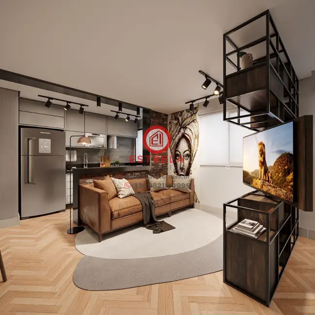 Foto 9 de Apartamento com 1 quarto à venda, 43m2 em Loteamento Villa Branca, Jacarei - SP