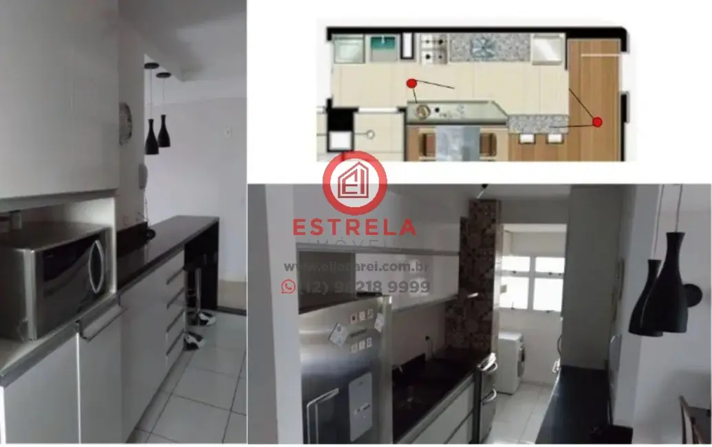 Apartamento com 2 quartos para alugar, 90m2 em Loteamento Villa Branca, Jacarei - SP - imagem 6 Foto 6 de Apartamento com 2 quartos para alugar, 90m2 em Loteamento Villa Branca, Jacarei - SP