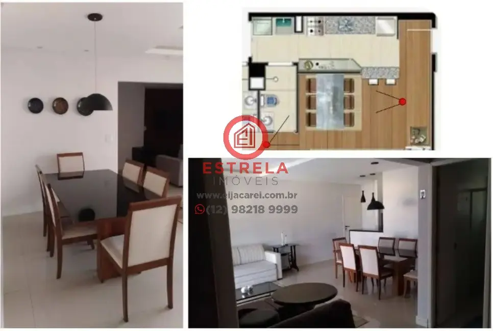 Apartamento com 2 quartos para alugar, 90m2 em Loteamento Villa Branca, Jacarei - SP - imagem 5 Foto 5 de Apartamento com 2 quartos para alugar, 90m2 em Loteamento Villa Branca, Jacarei - SP