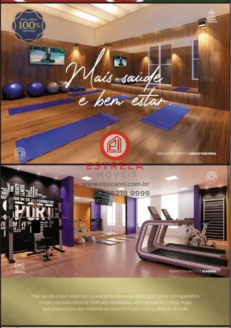 Foto 6 de Apartamento com 2 quartos à venda, 57m2 em Jardim Califórnia, Jacarei - SP