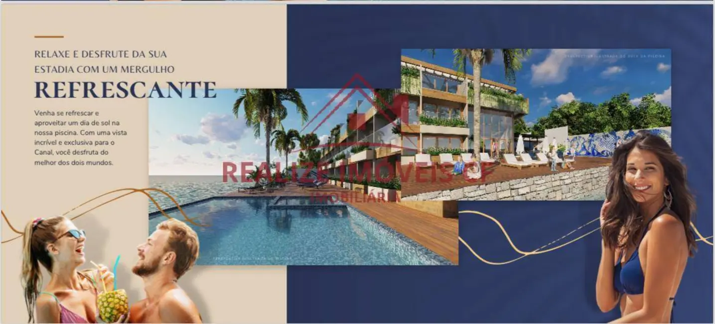 Foto 2 de Apartamento com 1 quarto à venda em Passagem, Cabo Frio - RJ