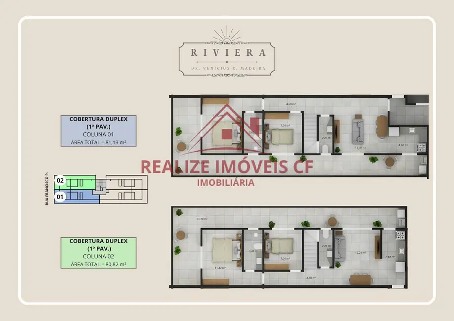 Apartamento com 2 quartos à venda em Algodoal, Cabo Frio - RJ - imagem 9 Foto 9 de Apartamento com 2 quartos à venda em Algodoal, Cabo Frio - RJ