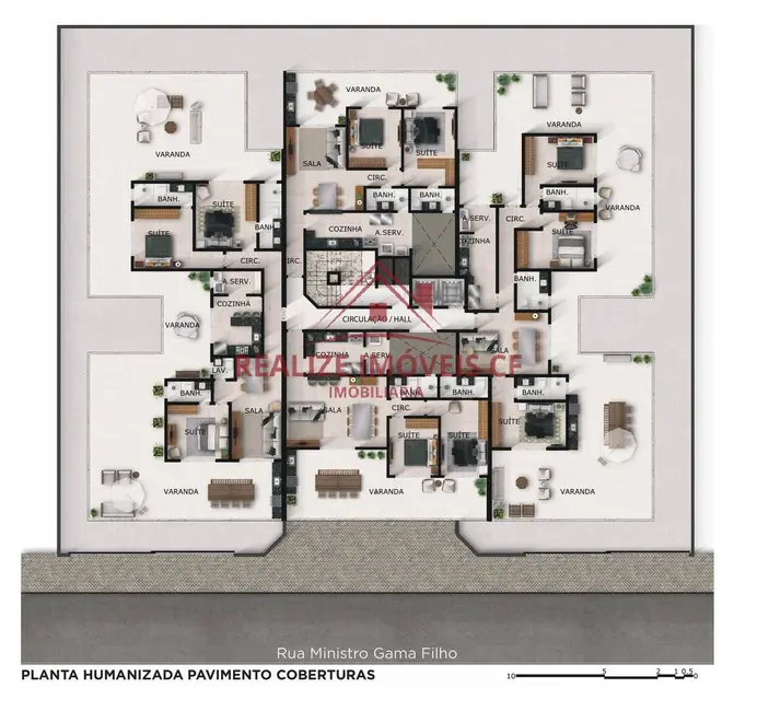 Foto 9 de Apartamento com 2 quartos à venda, 89m2 em Braga, Cabo Frio - RJ