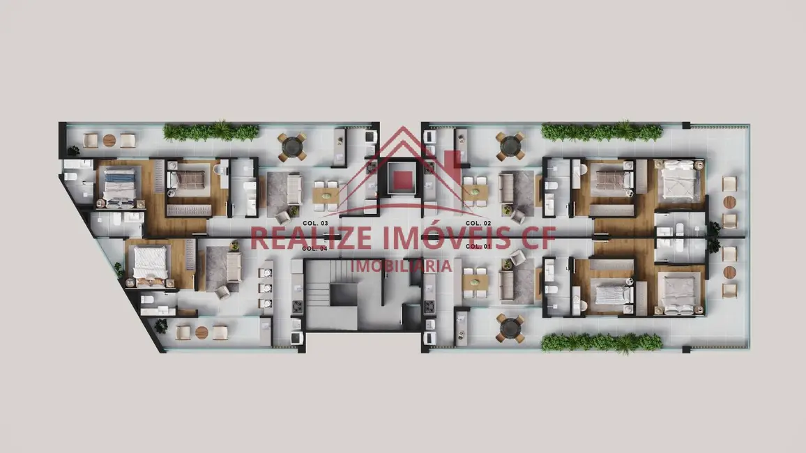 Apartamento com 2 quartos à venda, 64m2 em Vila Nova, Cabo Frio - RJ - imagem 4 Foto 4 de Apartamento com 2 quartos à venda, 64m2 em Vila Nova, Cabo Frio - RJ