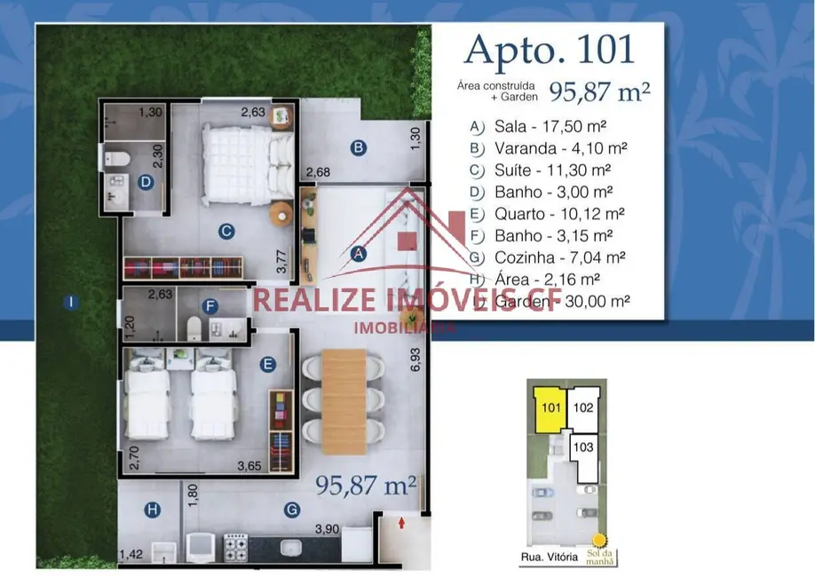 Foto 9 de Apartamento com 2 quartos à venda em Palmeiras, Cabo Frio - RJ