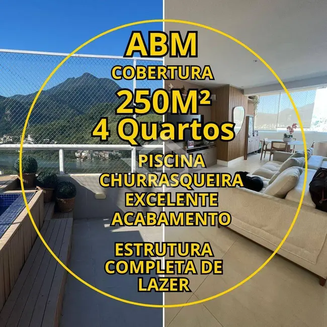 Apartamento com 4 quartos à venda, 228m2 em Barra da Tijuca, Rio De Janeiro - RJ - imagem 2 Foto 2 de Apartamento com 4 quartos à venda, 228m2 em Barra da Tijuca, Rio De Janeiro - RJ