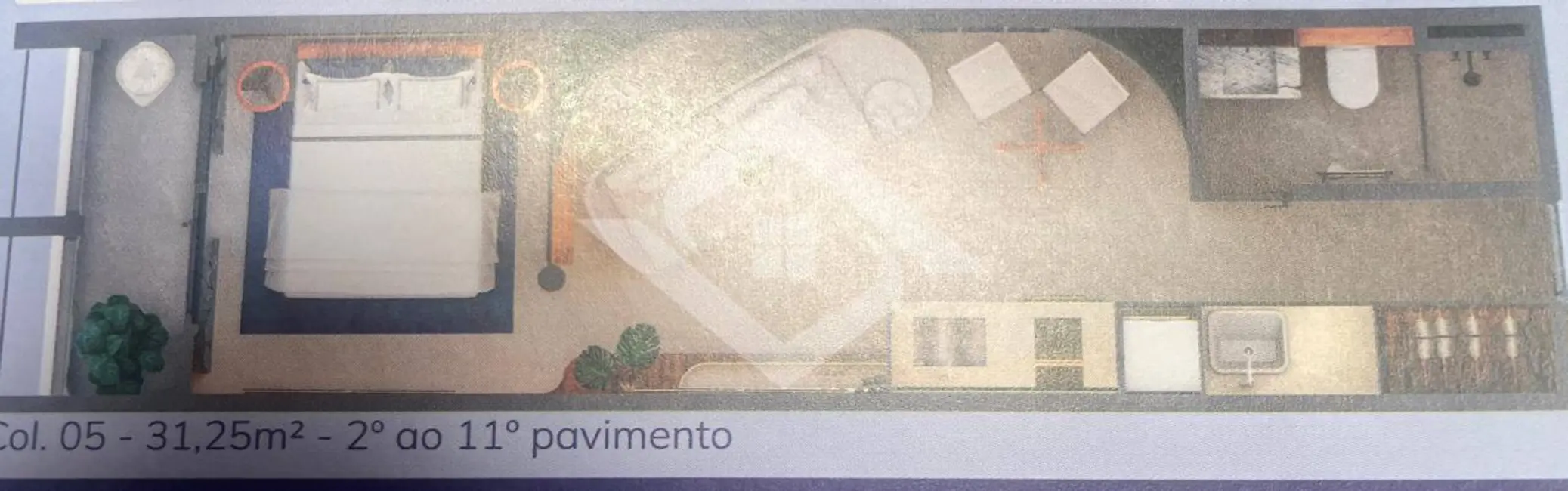 Apartamento com 1 quarto à venda, 33m2 em Centro, Rio De Janeiro - RJ - imagem 8 Foto 8 de Apartamento com 1 quarto à venda, 33m2 em Centro, Rio De Janeiro - RJ