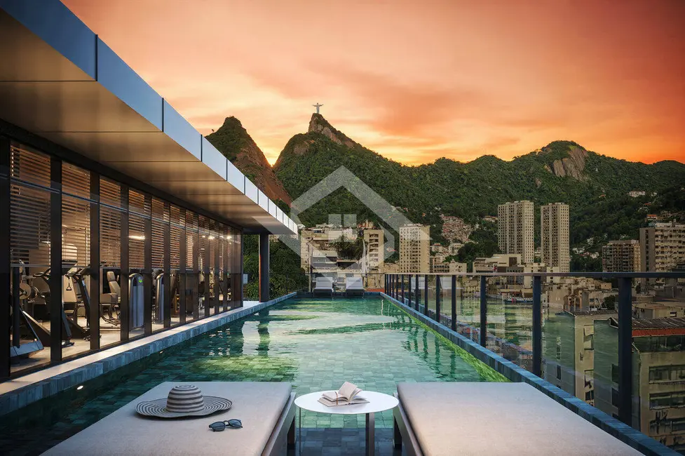 Foto 3 de Apartamento com 1 quarto à venda, 38m2 em Laranjeiras, Rio De Janeiro - RJ