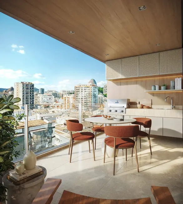 Apartamento com 2 quartos à venda, 62m2 em Laranjeiras, Rio De Janeiro - RJ - imagem 1 Foto 1 de Apartamento com 2 quartos à venda, 62m2 em Laranjeiras, Rio De Janeiro - RJ