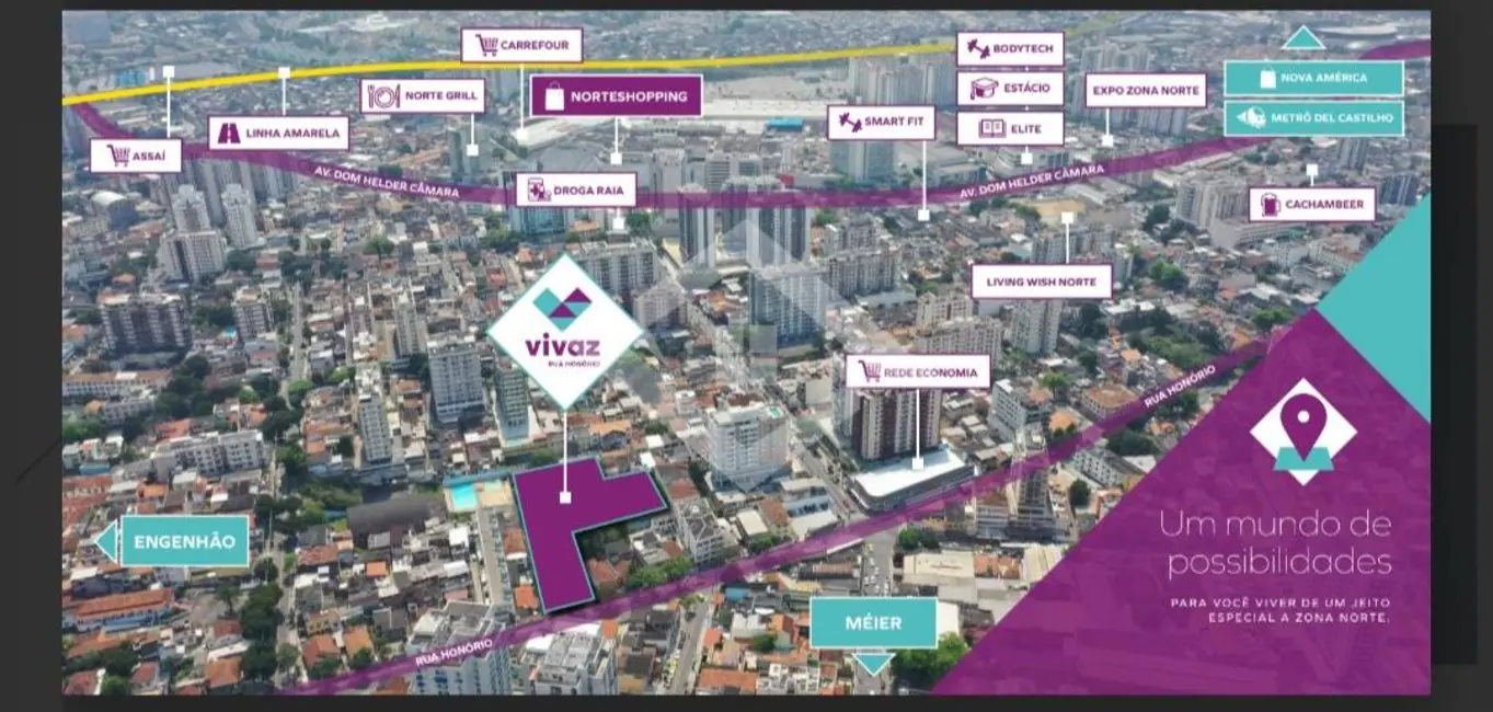 Apartamento com 2 quartos à venda, 45m2 em Todos os Santos, Rio De Janeiro - RJ - imagem 8 Foto 8 de Apartamento com 2 quartos à venda, 45m2 em Todos os Santos, Rio De Janeiro - RJ