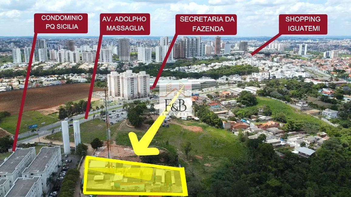 Foto 1 de Terreno / Lote à venda, 2042m2 em Parque Santa Márcia, Votorantim - SP