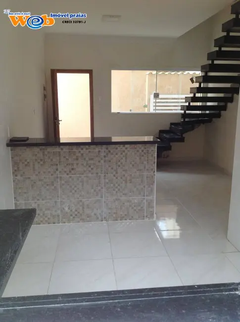 Foto 3 de Casa de Condomínio com 2 quartos à venda, 65m2 em Caiçara, Praia Grande - SP