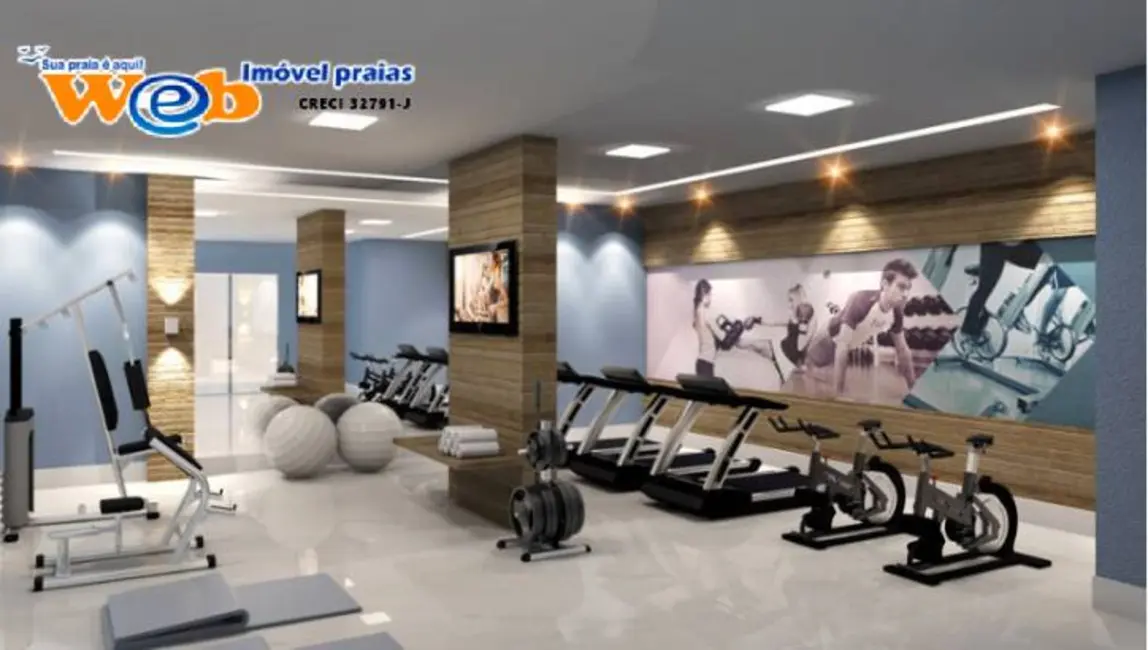 Foto 8 de Apartamento com 2 quartos à venda, 74m2 em Ocian, Praia Grande - SP