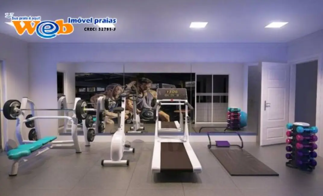 Foto 3 de Apartamento com 2 quartos à venda, 66m2 em Praia Grande - SP