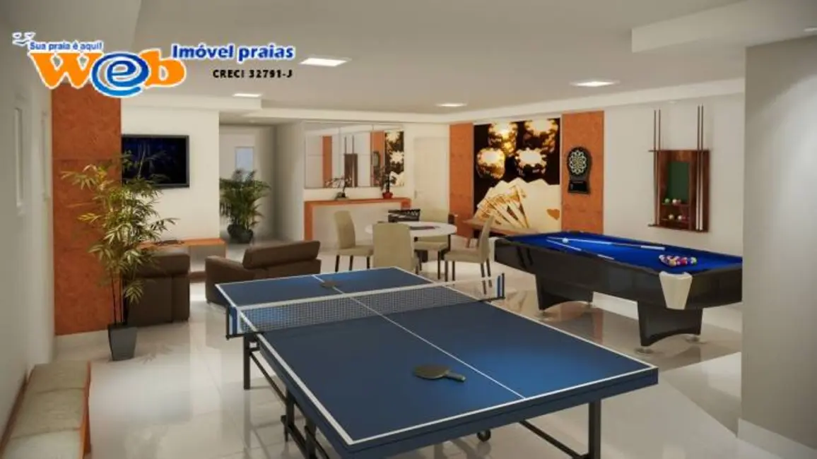 Foto 6 de Apartamento com 2 quartos à venda, 70m2 em Aviação, Praia Grande - SP