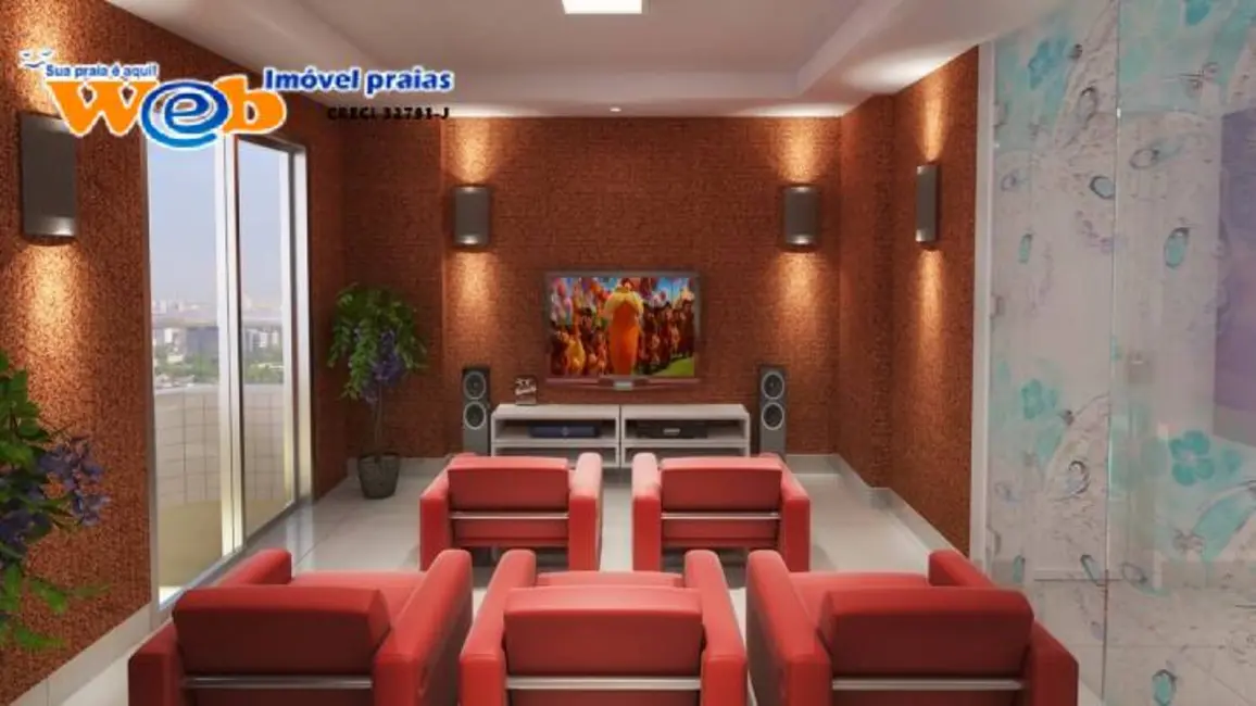 Foto 4 de Apartamento com 2 quartos à venda, 70m2 em Aviação, Praia Grande - SP