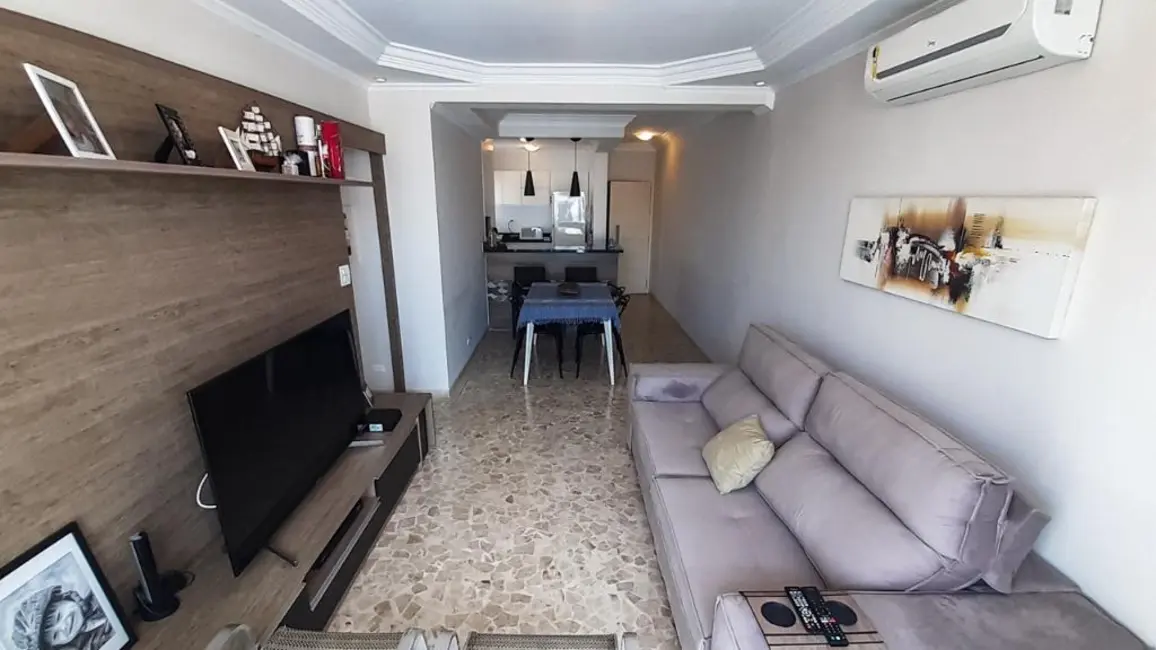 Foto 2 de Apartamento com 3 quartos à venda, 90m2 em Barra Funda, Guaruja - SP
