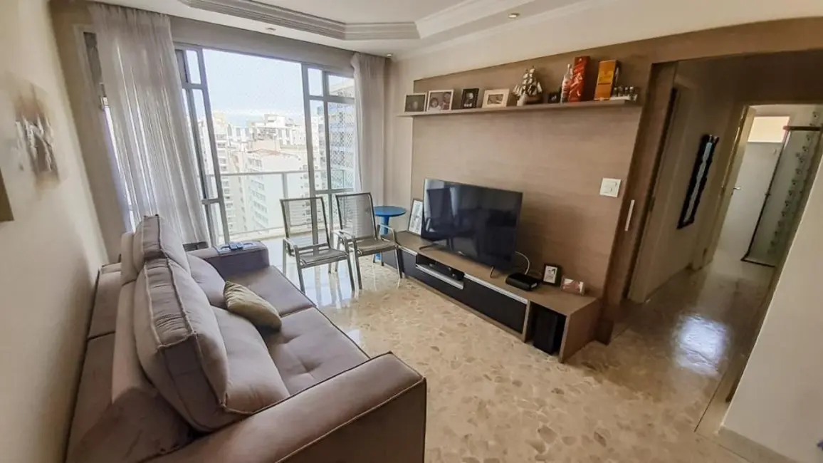 Foto 1 de Apartamento com 3 quartos à venda, 90m2 em Barra Funda, Guaruja - SP