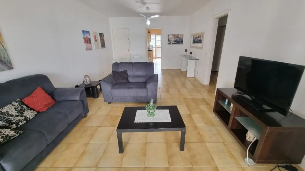 Foto 4 de Apartamento com 3 quartos à venda e para alugar, 125m2 em Jardim Astúrias, Guaruja - SP