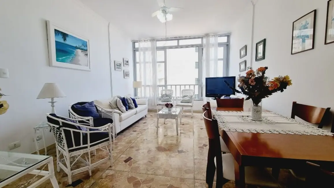 Foto 1 de Apartamento com 2 quartos à venda, 90m2 em Barra Funda, Guaruja - SP